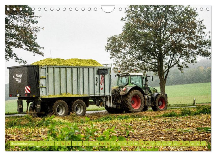 Produktbild: Landwirtschaft - Maisernte (Wandkalender 2026 DIN A4 quer), CALVENDO Monatskalender