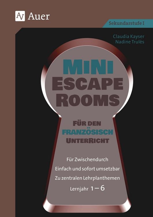 Produktbild: Mini-Escape Rooms f&uuml;r den Franz&ouml;sischunterricht