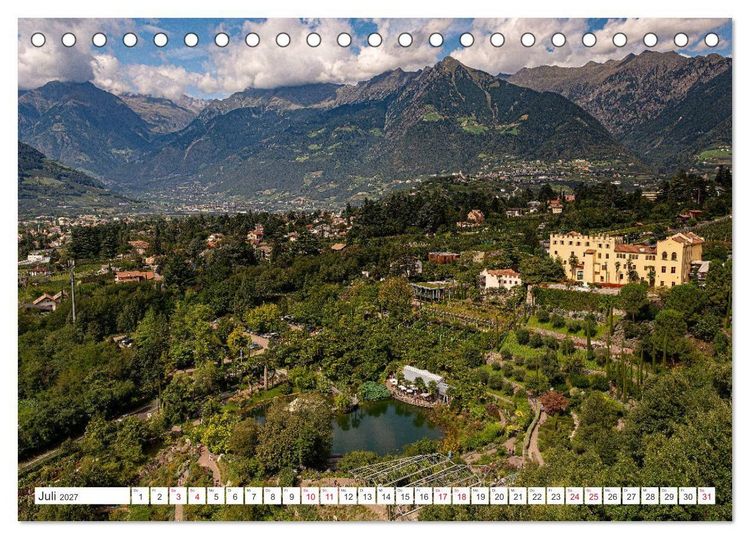 Produktbild: Zauberhaftes S&uuml;dtirol (Tischkalender 2027 DIN A5 quer), CALVENDO Monatskalender