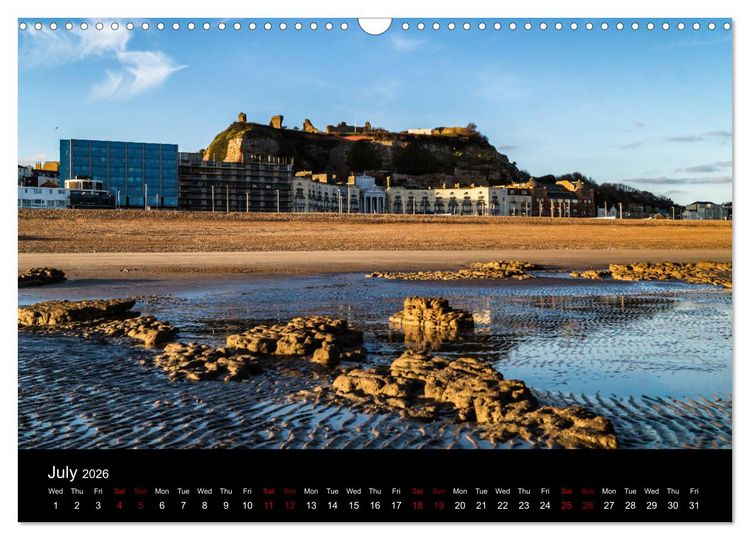 Produktbild: Photographs of Hastings and St Leonards (Wall Calendar 2026 DIN A3 landscape), CALVENDO 12 Month Wall Calendar