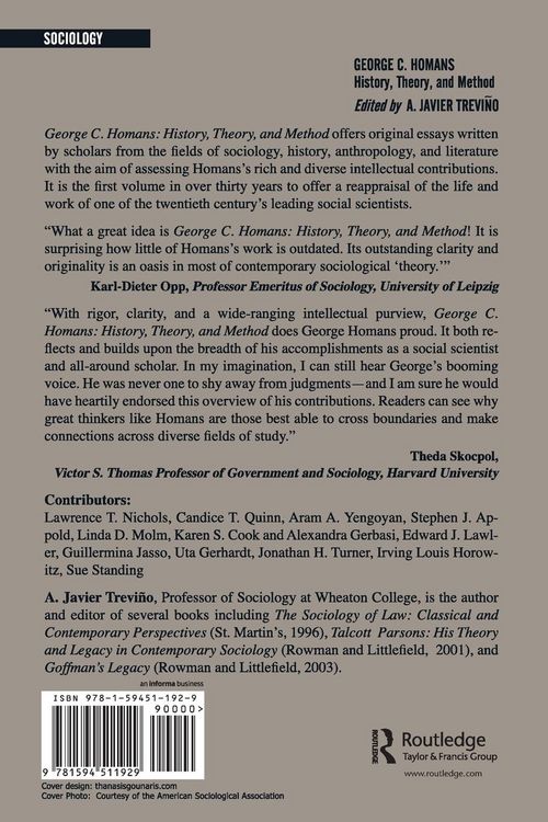 Produktbild: George C. Homans