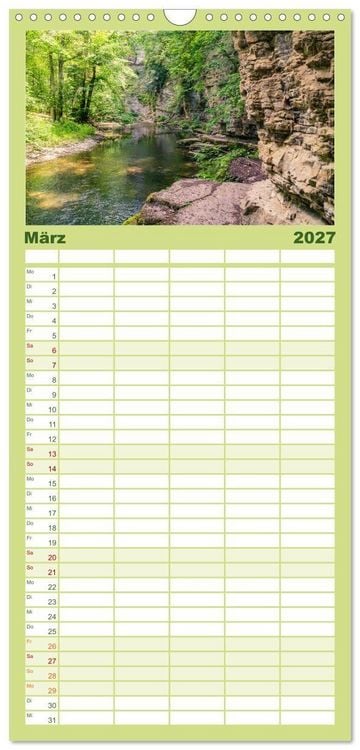 Produktbild: Familienplaner 2027 - Hochschwarzwald - Traumhafte Landschaften im Schwarzwald mit 5 Spalten (Wandkalender, 21 x 45 cm) CALVENDO