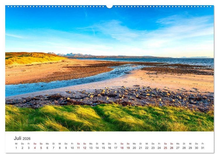 Produktbild: Insel Skye - Atemberaubende Naturkulisse (Wandkalender 2026 DIN A2 quer), CALVENDO Monatskalender