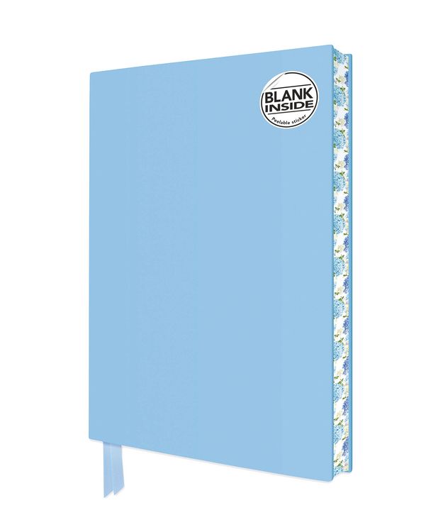 Produktbild: Exquisit Notizbuch ohne Linien DIN A5: Taubenblau