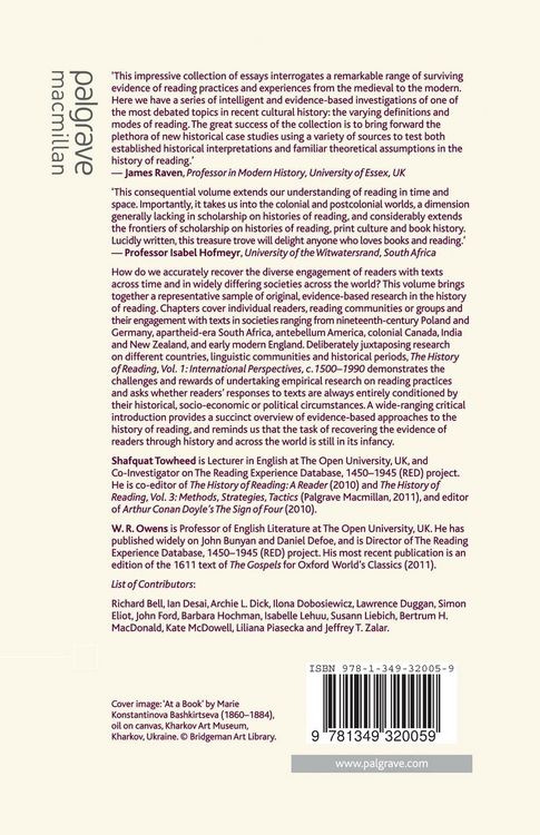 Produktbild: The History of Reading