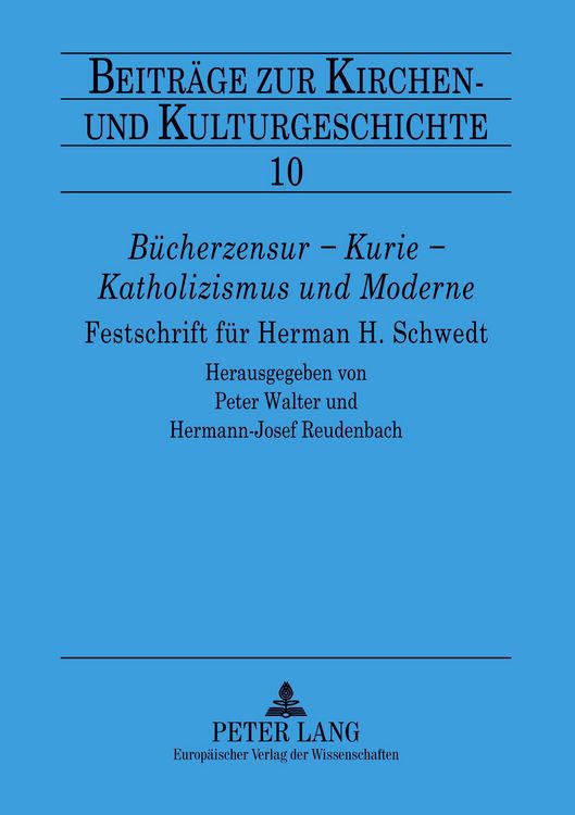Produktbild: B&uuml;cherzensur - Kurie - Katholizismus und Moderne