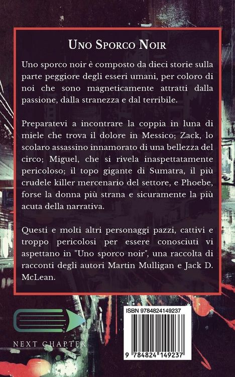 Produktbild: Uno Sporco Noir: Storie oscure di amore, tradimento, omicidio e altro ancora