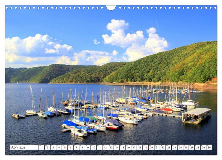 Produktbild: Traumhafte Eifel - In der Rureifel unterwegs (Wandkalender 2026 DIN A3 quer), CALVENDO Monatskalender
