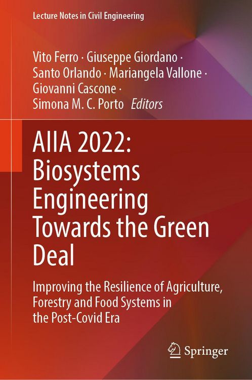 Produktbild: AIIA 2022: Biosystems Engineering Towards the Green Deal
