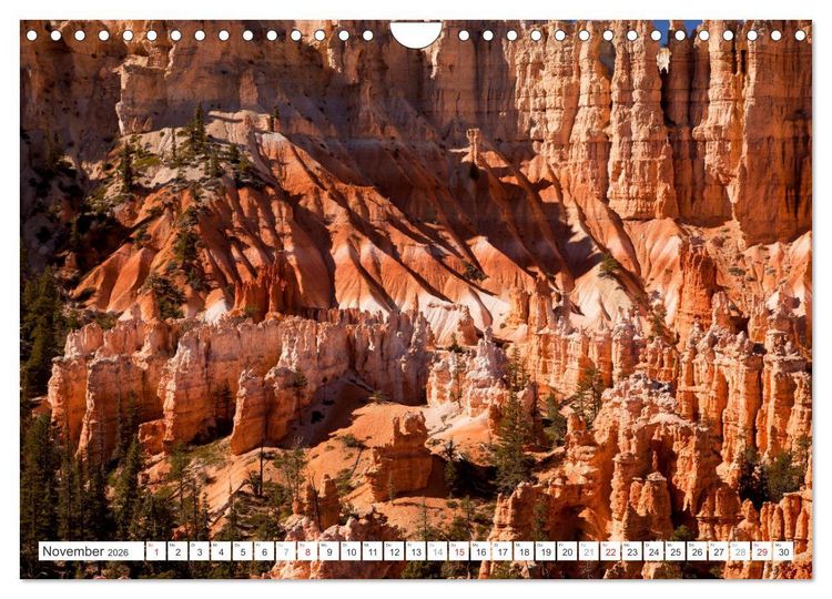 Produktbild: Faszination Naturwunder (Wandkalender 2026 DIN A4 quer), CALVENDO Monatskalender