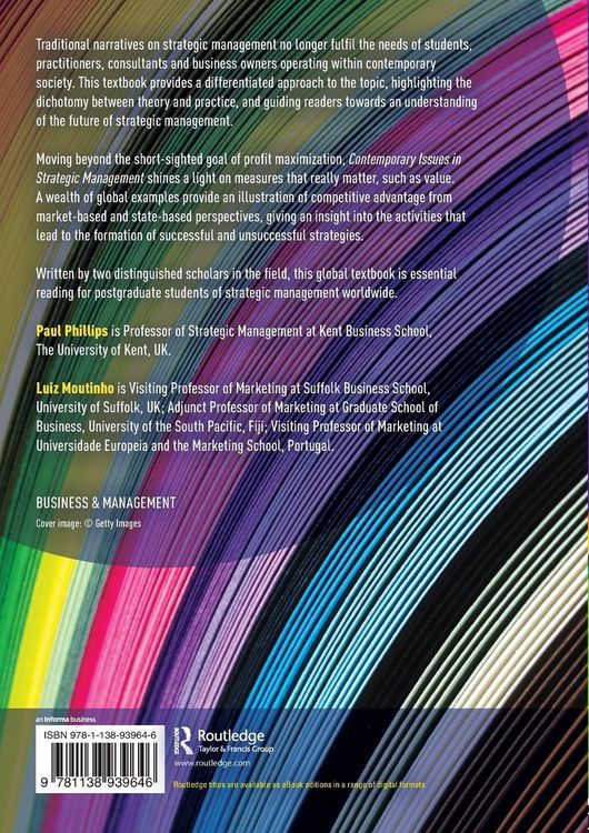 Produktbild: Contemporary Issues in Strategic Management