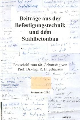 Produktbild: Beitr&auml;ge aus der Befestigungstechnik und dem Stahlbetonbau