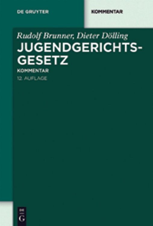 Produktbild: Jugendgerichtsgesetz