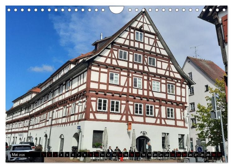 Produktbild: Biberach an der Ri&szlig; (Wandkalender 2026 DIN A4 quer), CALVENDO Monatskalender