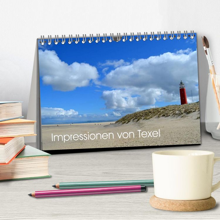 Produktbild: Impressionen von Texel (Tischkalender 2026 DIN A5 quer), CALVENDO Monatskalender