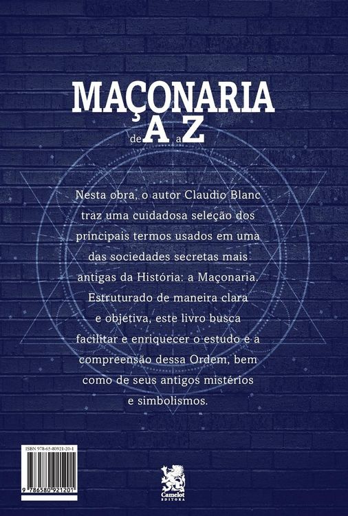Produktbild: Ma&ccedil;onaria de A-Z