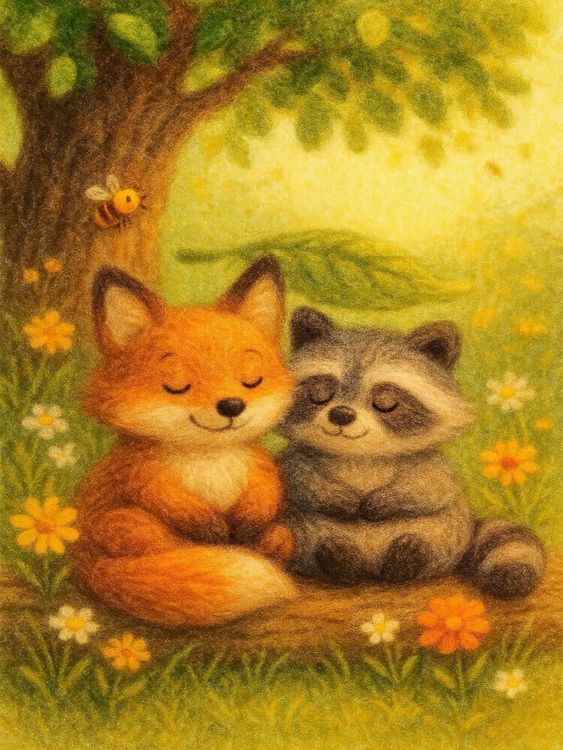 Produktbild: CALVENDO Puzzle Waldtr&auml;ume zu zweit | 1000 Teile Lege-Gr&ouml;&szlig;e 64x48cm Foto-Puzzle f&uuml;r gl&uuml;ckliche Stunden