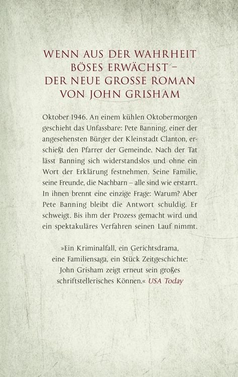 Produktbild: Das Bekenntnis