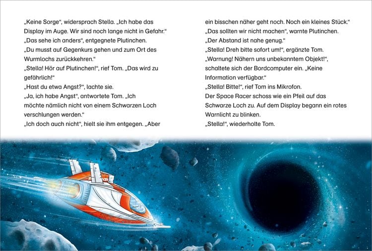 Produktbild: Der kleine Major Tom. Band 10. Im Sog des Schwarzen Lochs