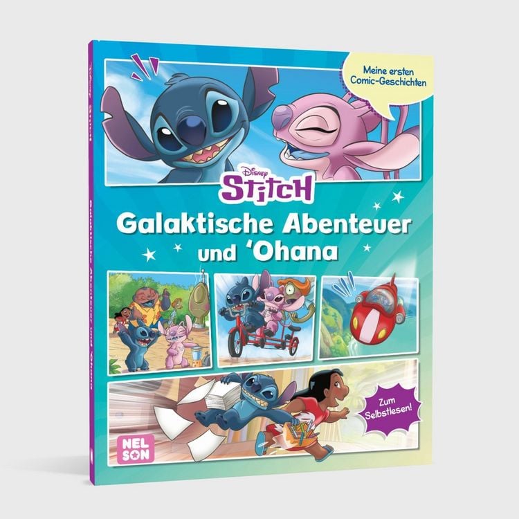 Produktbild: Disney: Stitch: Meine ersten Comic-Geschichten: Galaktische Abenteuer und &lsquo;Ohana