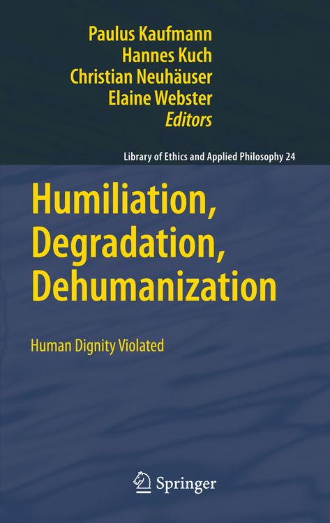 Produktbild: Humiliation, Degradation, Dehumanization