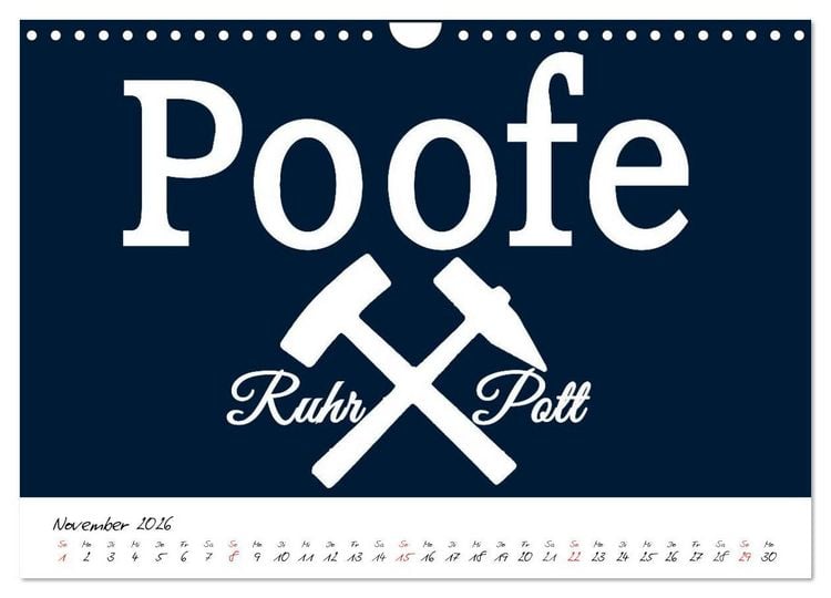 Produktbild: Ruhrpott Vokabeln (Wandkalender 2026 DIN A4 quer), CALVENDO Monatskalender