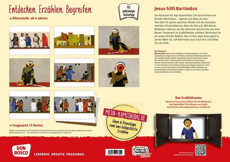 Produktbild: Bartim&auml;us. Kamishibai Bildkartenset