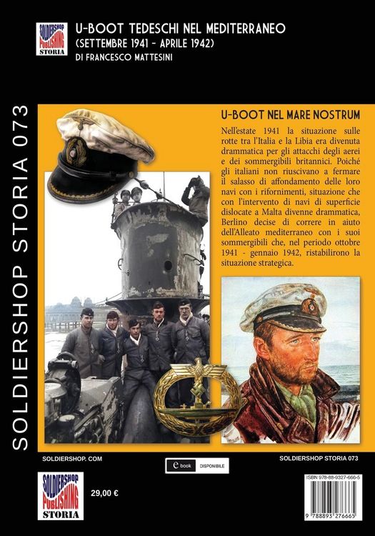 Produktbild: U-Boot tedeschi nel Mediterraneo (settembre 1941 - aprile 1942)