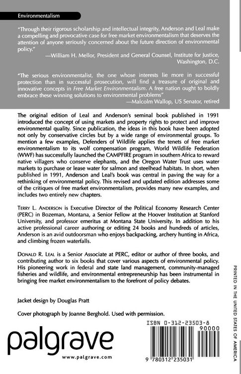 Produktbild: Free Market Environmentalism