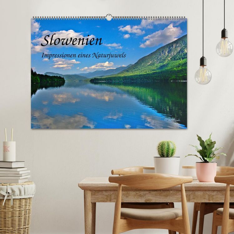 Produktbild: Slowenien - Impressionen eines Naturjuwels (Wandkalender 2026 DIN A2 quer), CALVENDO Monatskalender