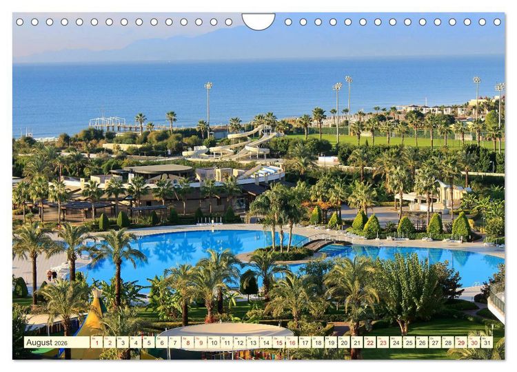 Produktbild: Urlaubsparadies Antalya-Lara (Wandkalender 2026 DIN A4 quer), CALVENDO Monatskalender