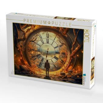 Produktbild: CALVENDO Puzzle Die Zeit | 1000 Teile Lege-Gr&ouml;&szlig;e 64x48cm Foto-Puzzle f&uuml;r gl&uuml;ckliche Stunden