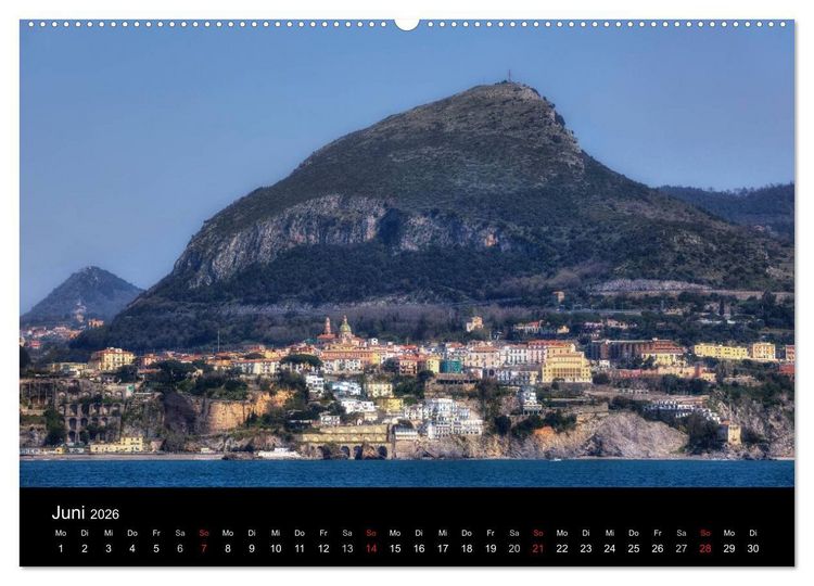 Produktbild: Amalfik&uuml;ste und Capri (hochwertiger Premium Wandkalender 2026 DIN A2 quer), Kunstdruck in Hochglanz