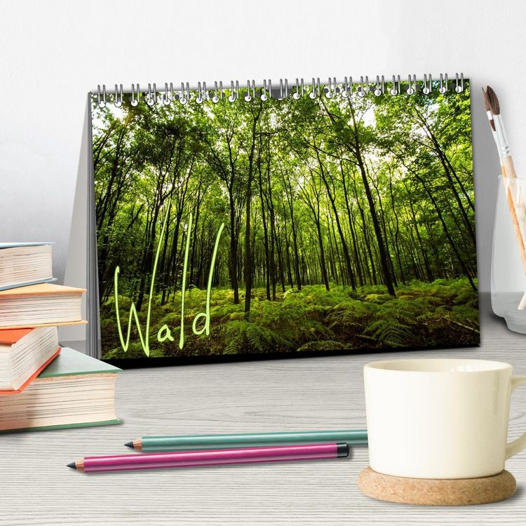 Produktbild: Wald (Tischkalender 2026 DIN A5 quer), CALVENDO Monatskalender