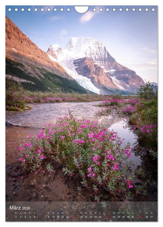 Produktbild: Die kanadischen Rockies (Wandkalender 2026 DIN A4 hoch), CALVENDO Monatskalender