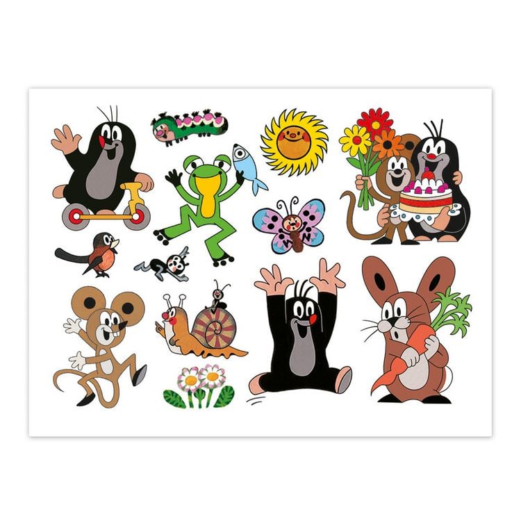 Produktbild: Tr&ouml;tsch Der kleine Maulwurf Tattoos