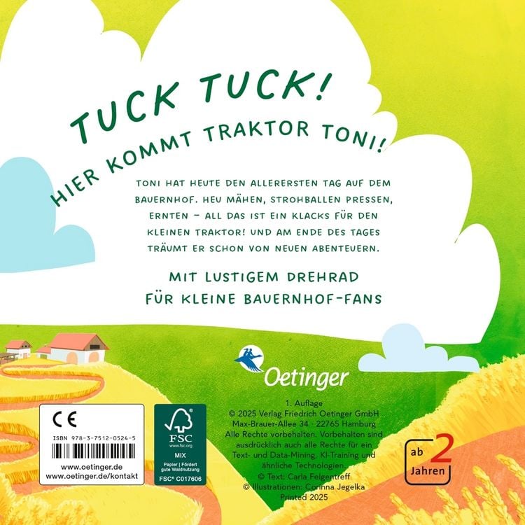 Produktbild: Einsatz f&uuml;r Toni Traktor