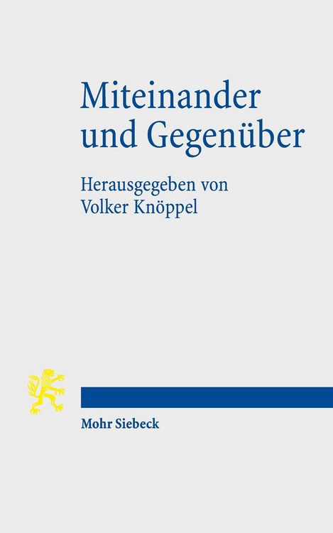 Produktbild: Miteinander und Gegen&uuml;ber