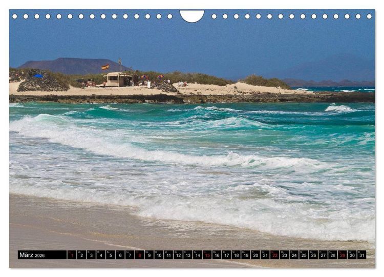 Produktbild: Fuerteventura, Insel der Stille (Wandkalender 2026 DIN A4 quer), CALVENDO Monatskalender