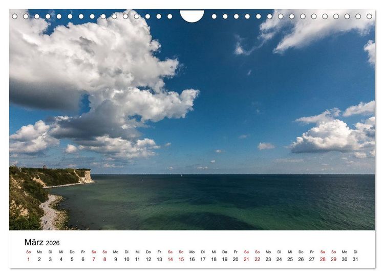 Produktbild: Traumhaftes R&uuml;gen (Wandkalender 2026 DIN A4 quer), CALVENDO Monatskalender