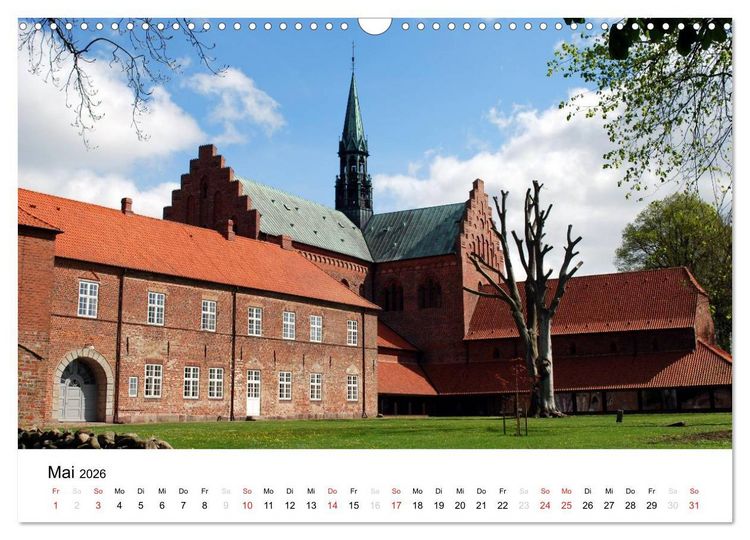 Produktbild: D&auml;nemark - Unterwegs in J&uuml;tland (Wandkalender 2026 DIN A3 quer), CALVENDO Monatskalender