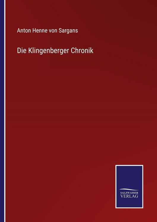 Produktbild: Die Klingenberger Chronik