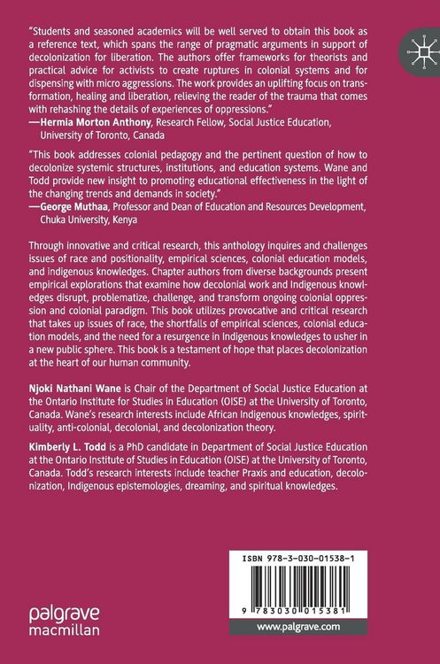 Produktbild: Decolonial Pedagogy