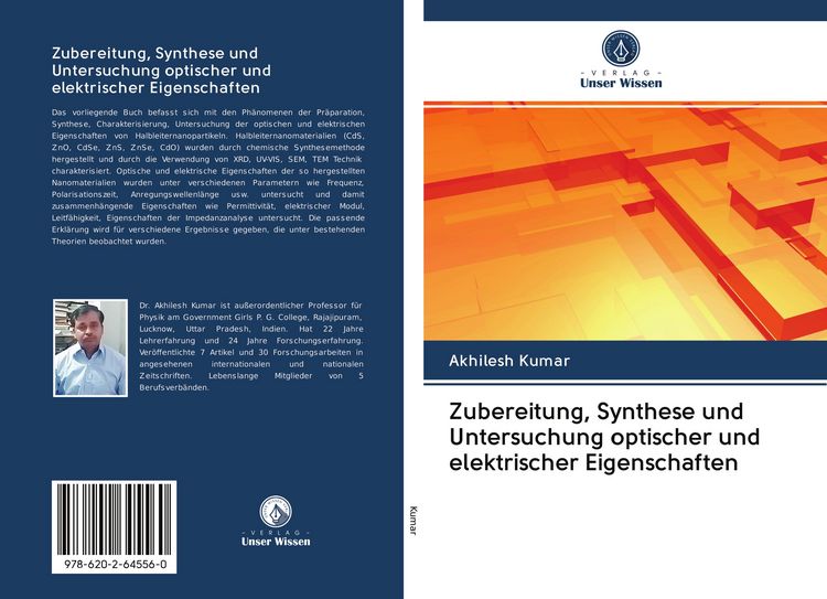 Produktbild: Zubereitung, Synthese und Untersuchung optischer und elektrischer Eigenschaften