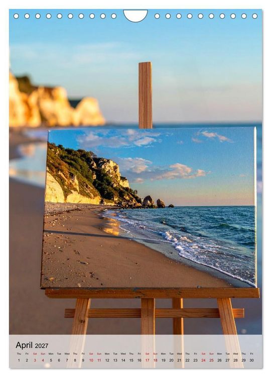 Produktbild: Easel in a Quiet World (Wall Calendar 2027 DIN A4 portrait), CALVENDO 12 Month Wall Calendar