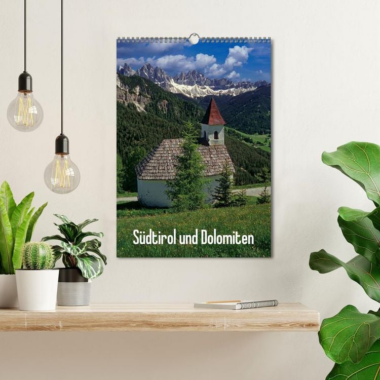 Produktbild: S&uuml;dtirol und Dolomiten (Wandkalender 2026 DIN A3 hoch), CALVENDO Monatskalender