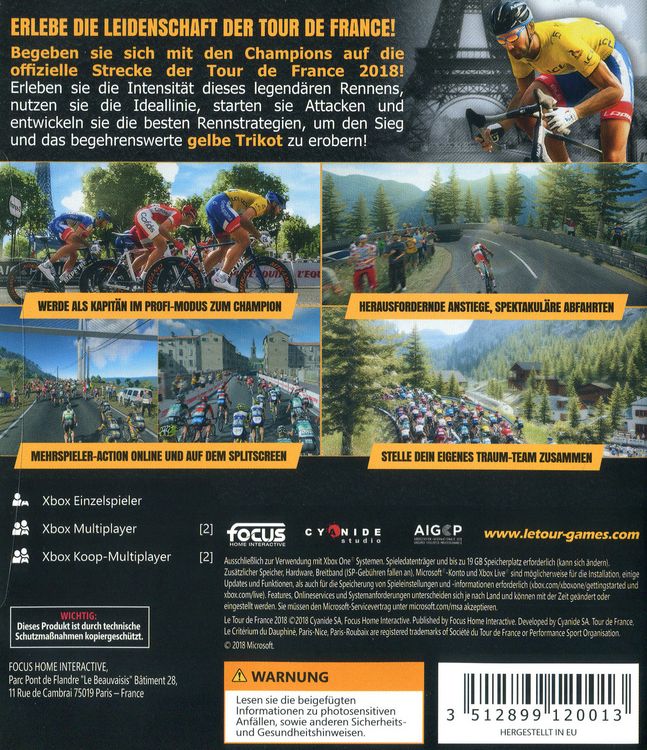 Produktbild: Tour de France 2018