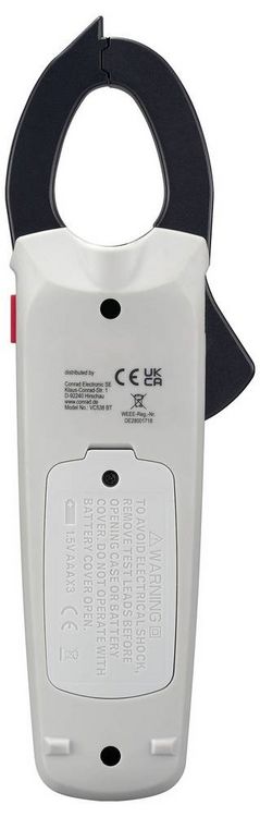 Produktbild: VOLTCRAFT VC538 BT Stromzange TRMS CAT III 600 V, CAT II 1000 V, 1000 A, AC, DC, Datenlogger, Bluetooth App