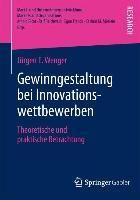 Produktbild: Gewinngestaltung bei Innovationswettbewerben