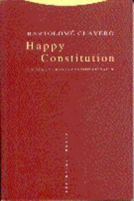 Produktbild: Happy constitution : cultura y lengua constitucionales